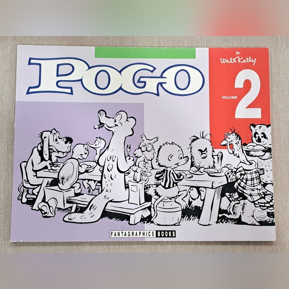 Pogo Volume 2 by Walt Kelly Second Edition Fantagraphics Paperback